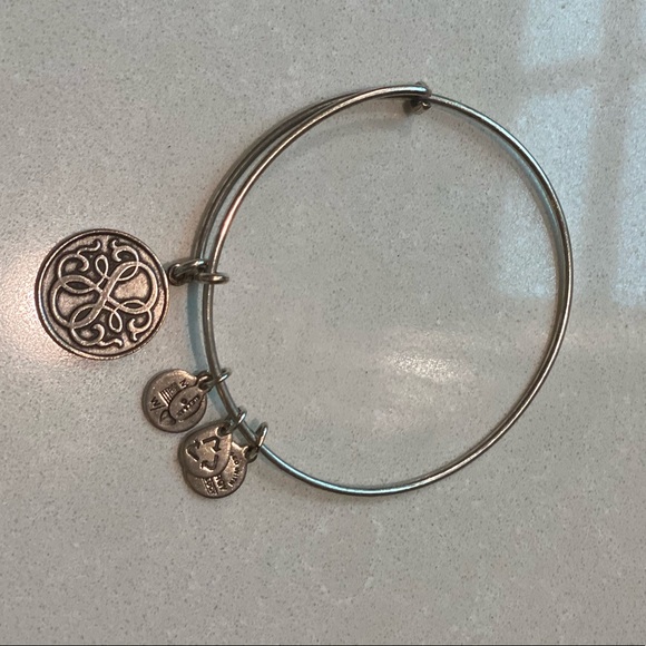 Alex and Ani Silver Energy 2014 Bracelet - Picture 2 of 4